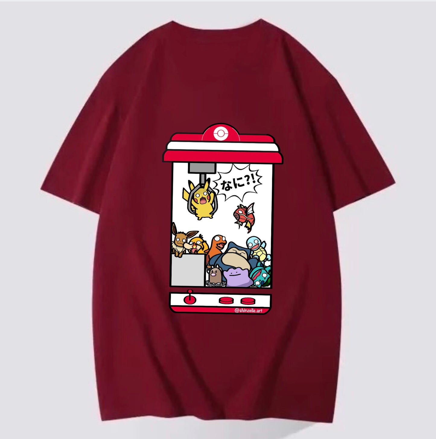 Pikachu Claw Machine T-shirt (Pre-order)