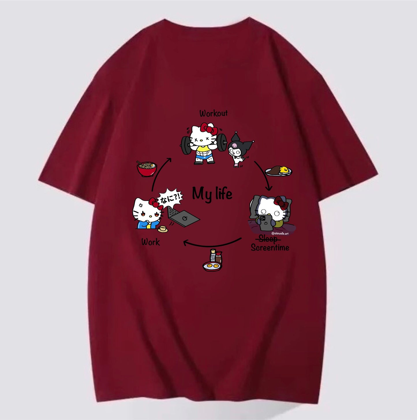 Hello Kitty My Life T-shirt (Pre-order)