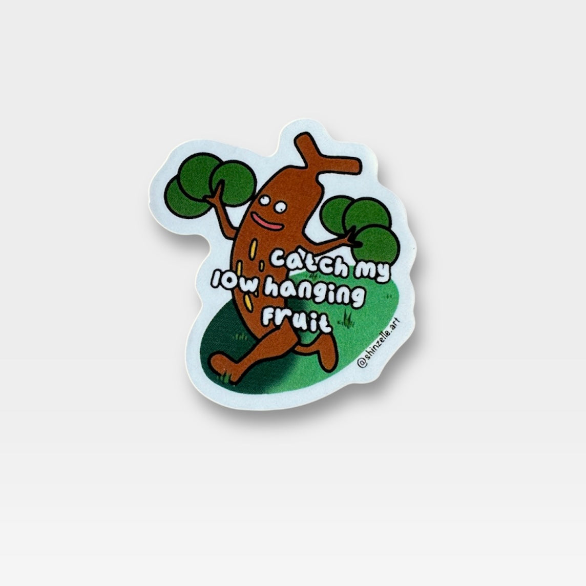 Sudowoodo Catch My Low Hanging Fruit Sticker