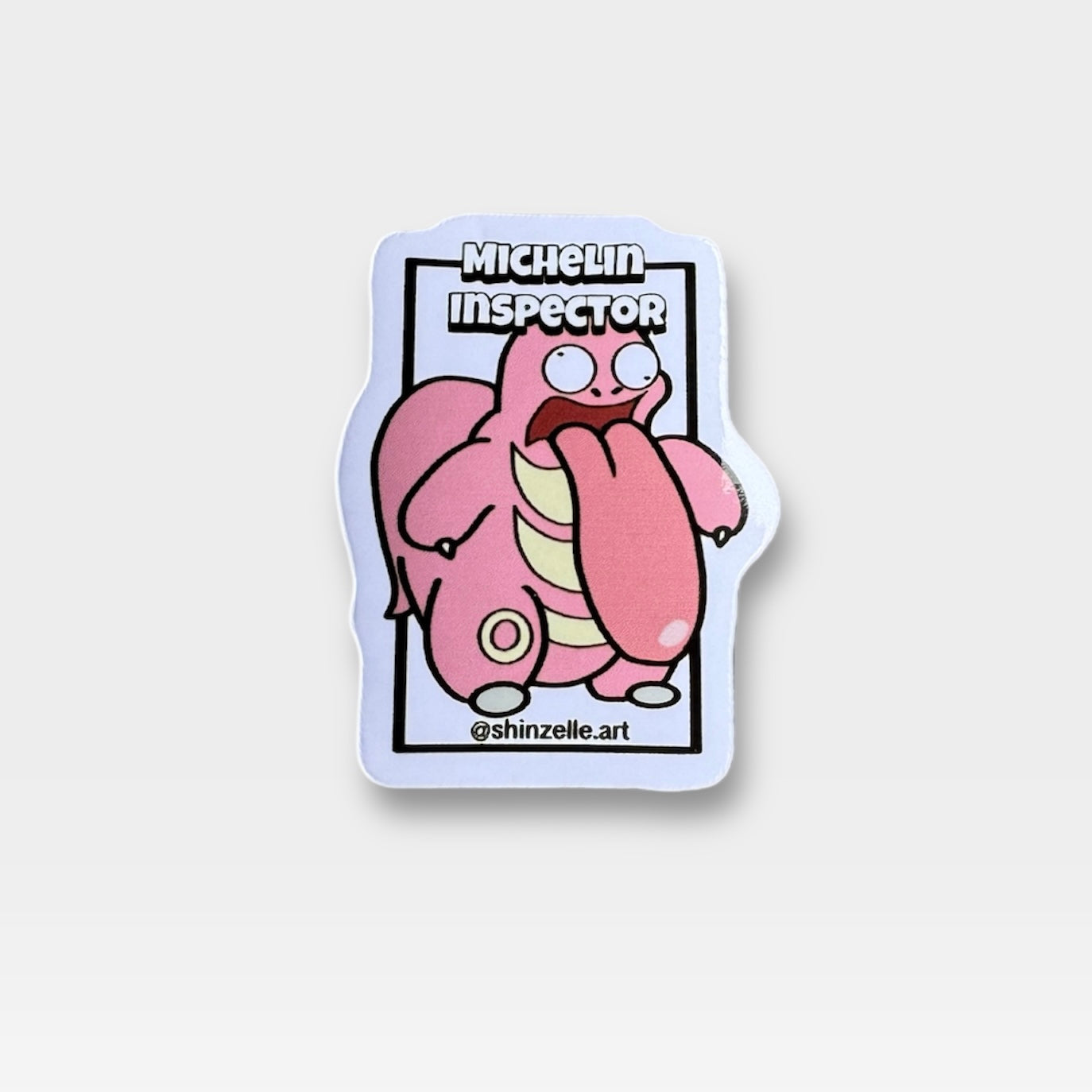 Lickitung Michelin Inspector Sticker