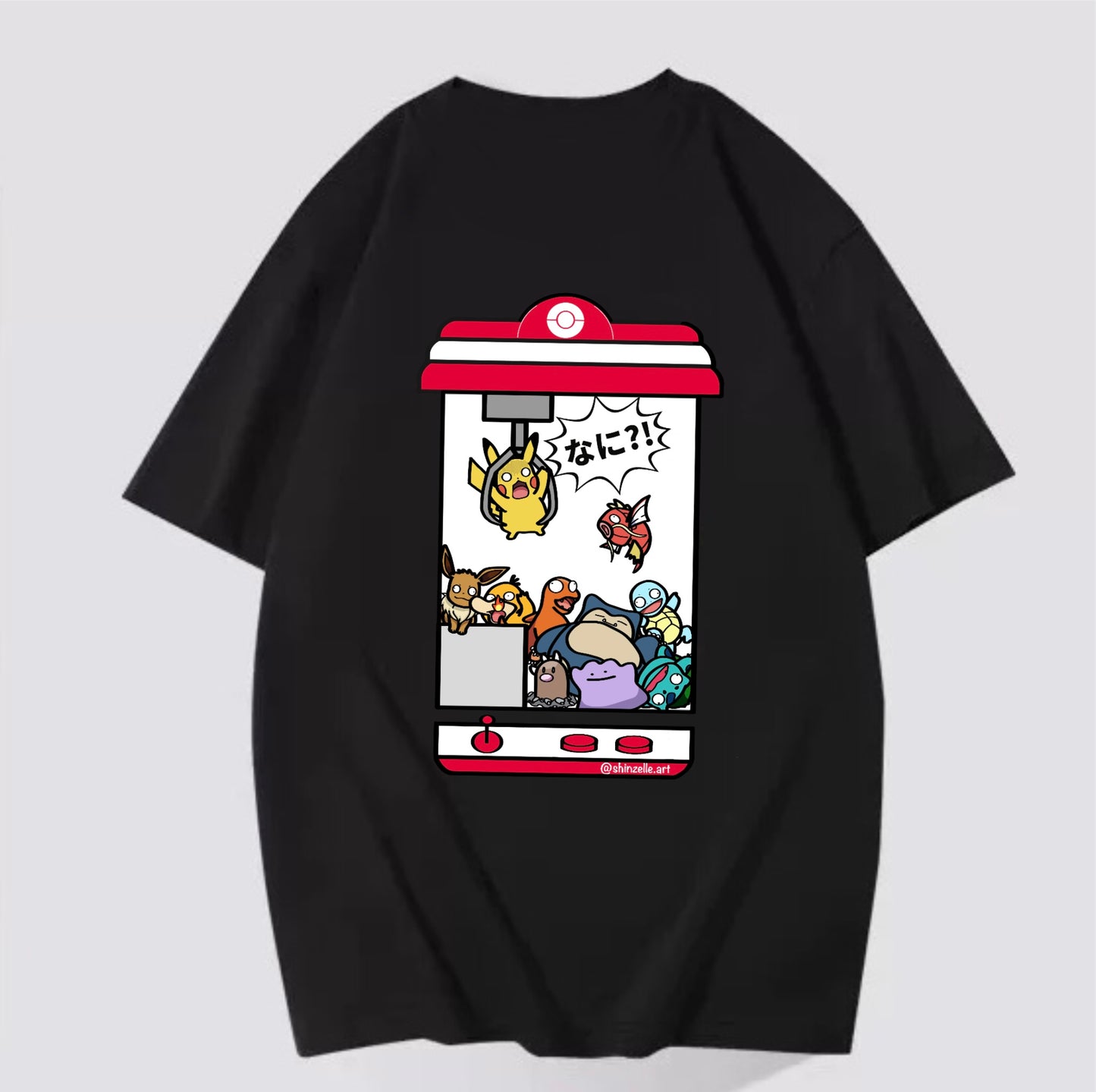 Pikachu Claw Machine T-shirt (Pre-order)