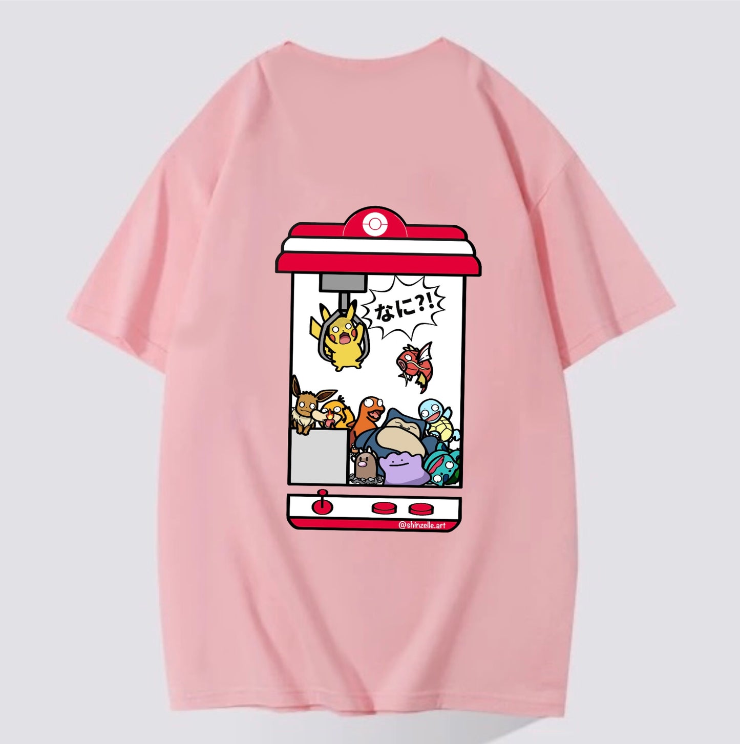 Pikachu Claw Machine T-shirt (Pre-order)