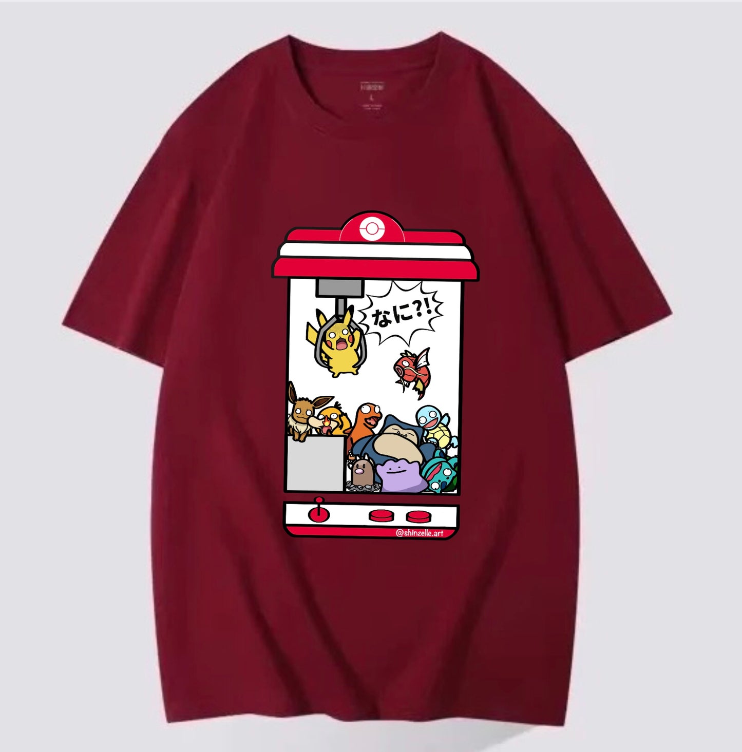 Pikachu Claw Machine T-shirt (Pre-order)