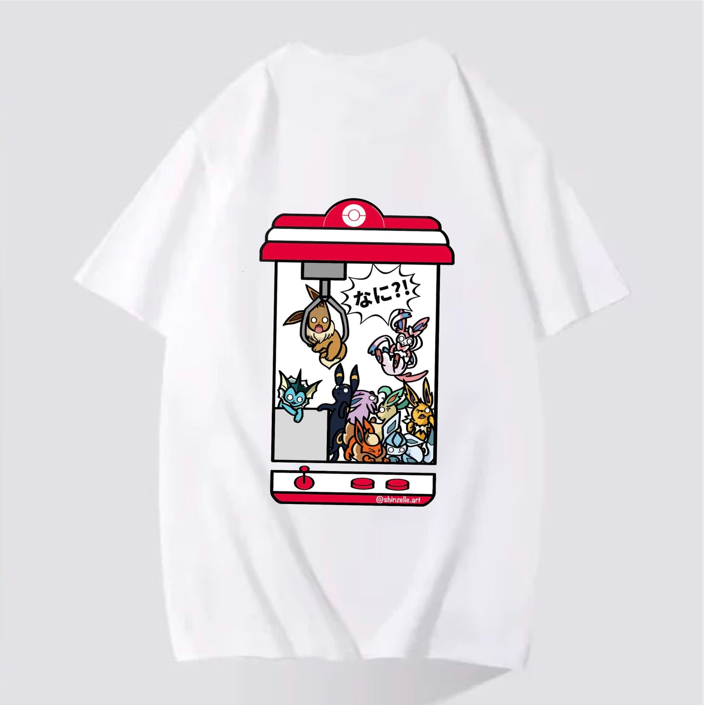 Eevee Claw Machine T-shirt (Pre-order)