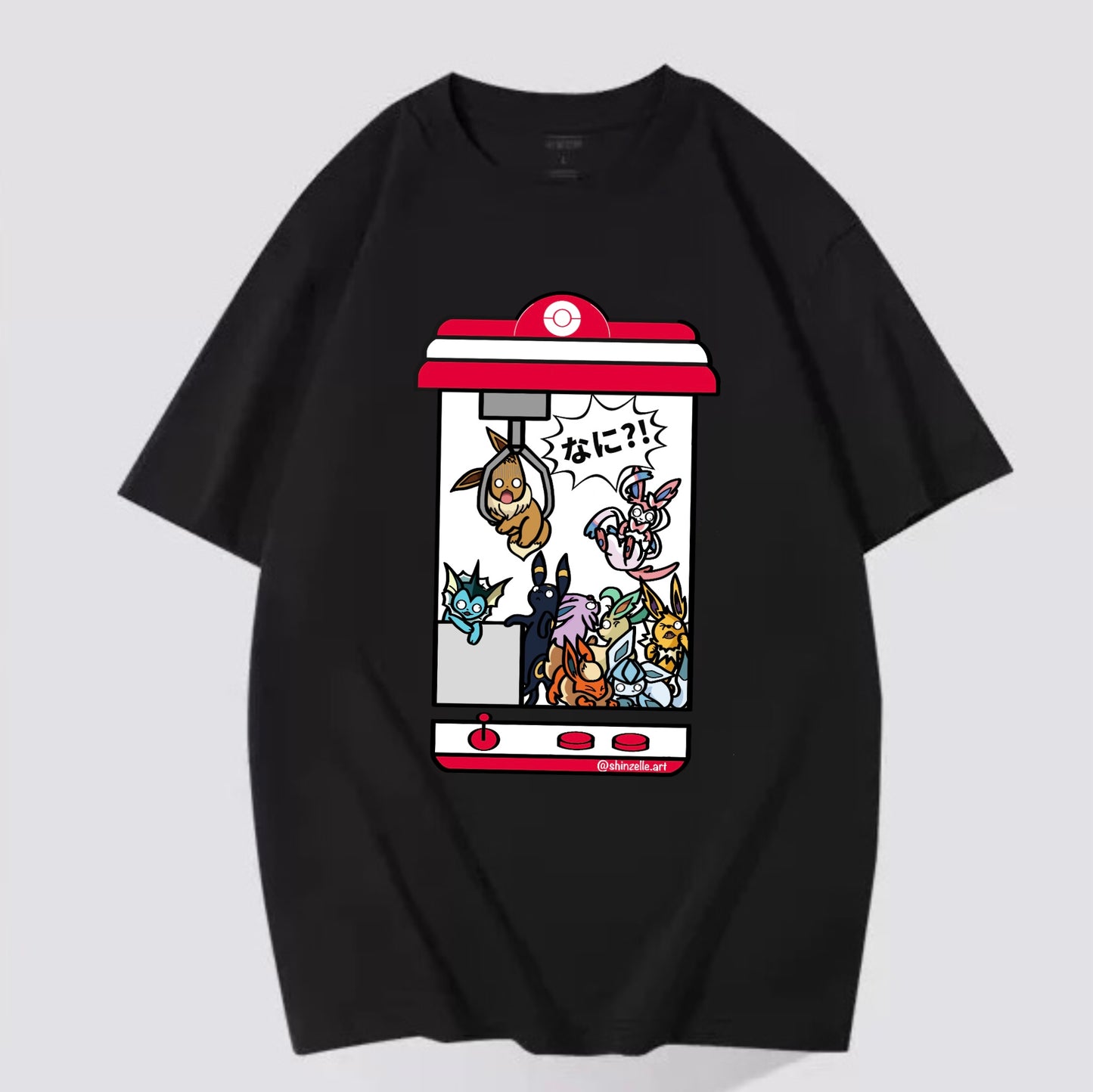 Eevee Claw Machine T-shirt (Pre-order)