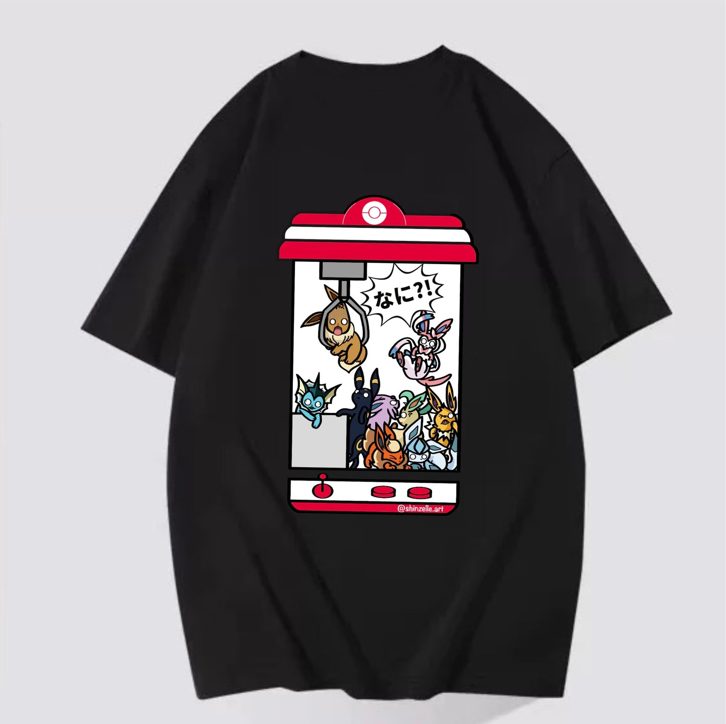 Eevee Claw Machine T-shirt (Pre-order)