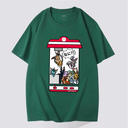 Eevee Claw Machine T-shirt (Pre-order)