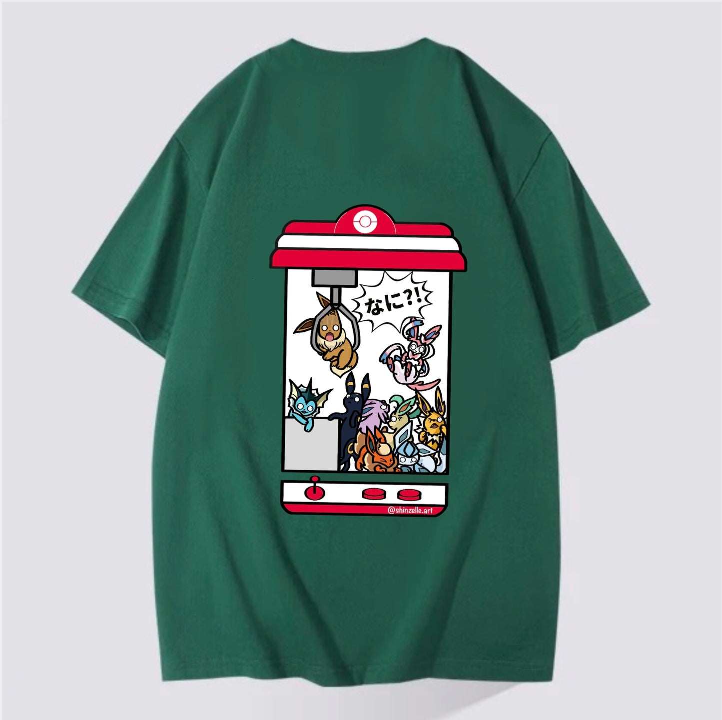 Eevee Claw Machine T-shirt (Pre-order)