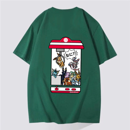 Eevee Claw Machine T-shirt (Pre-order)