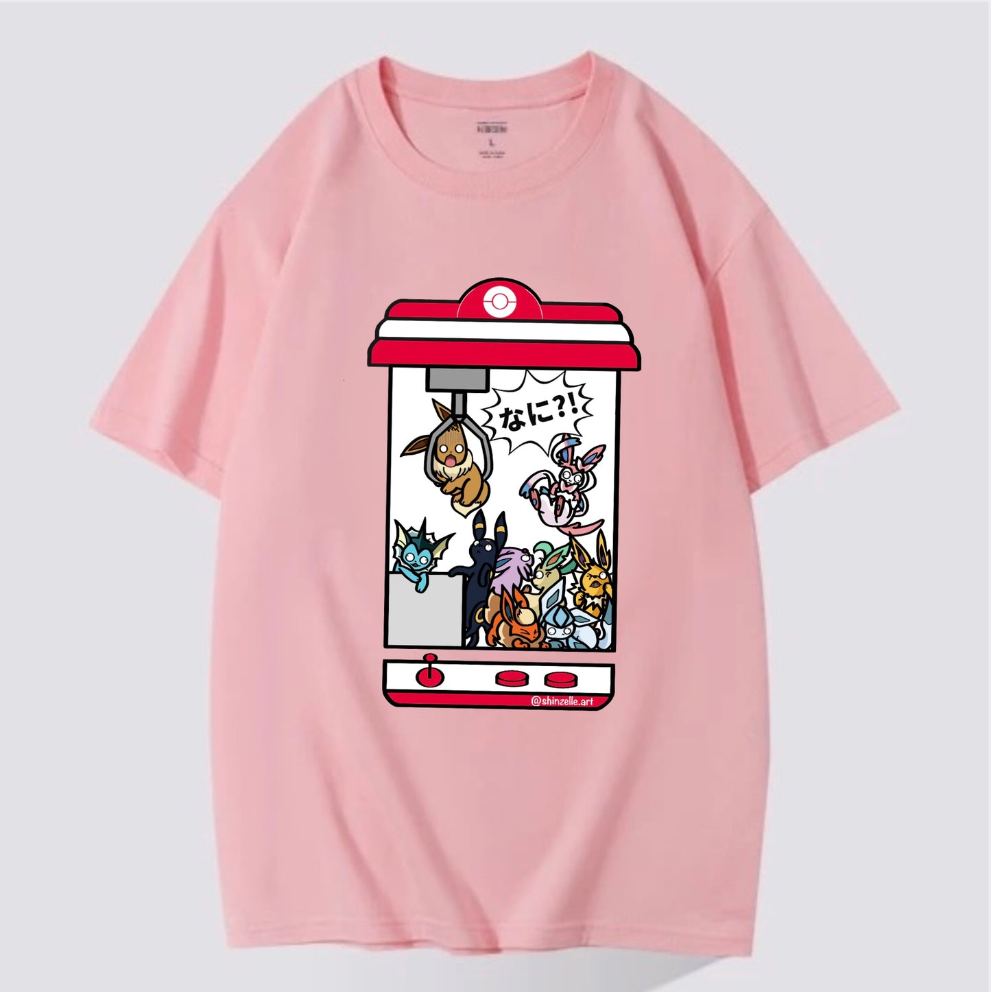 Eevee Claw Machine T-shirt (Pre-order)