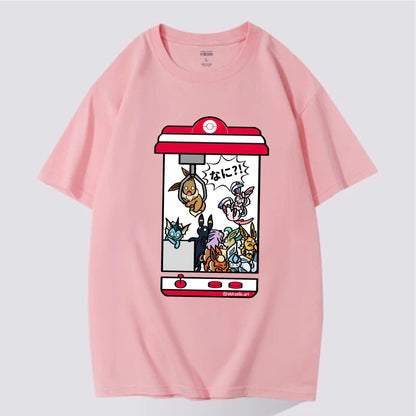 Eevee Claw Machine T-shirt (Pre-order)
