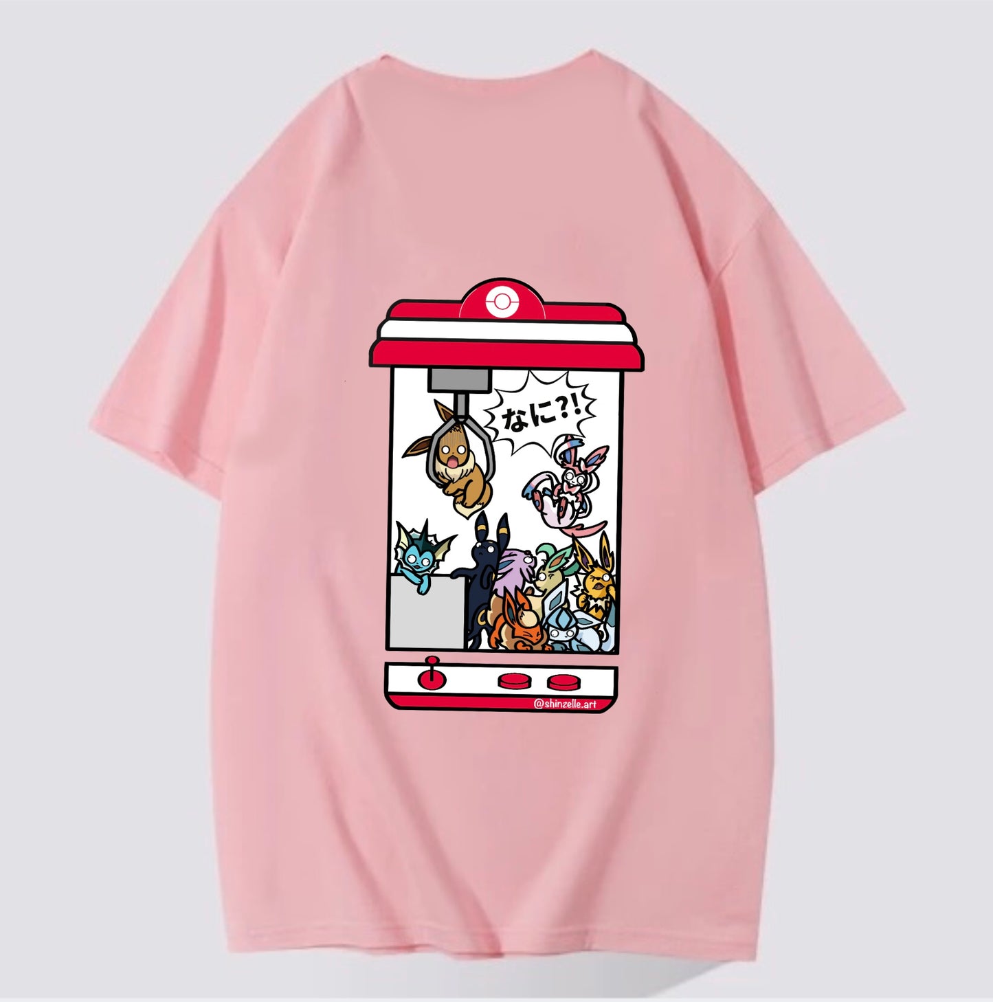 Eevee Claw Machine T-shirt (Pre-order)