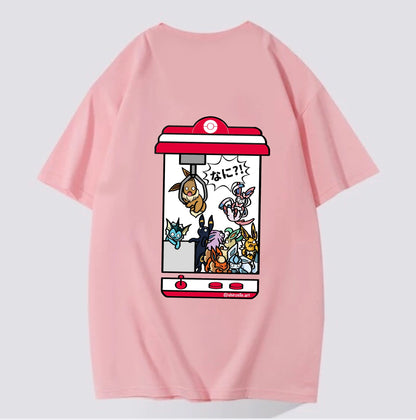 Eevee Claw Machine T-shirt (Pre-order)