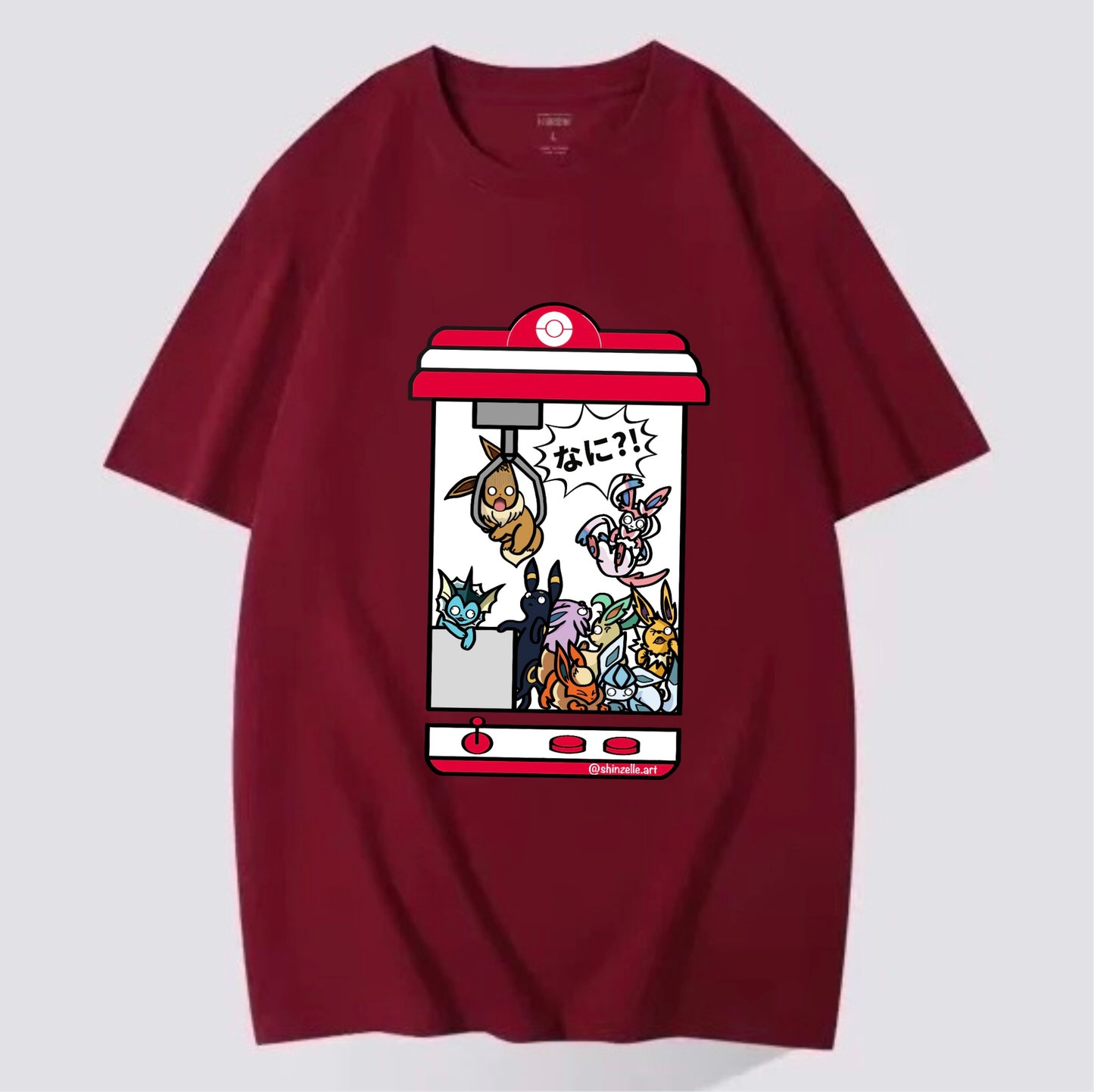 Eevee Claw Machine T-shirt (Pre-order)