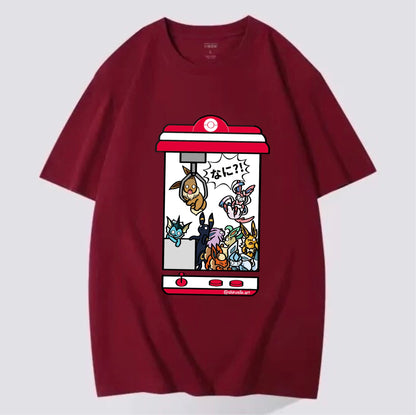 Eevee Claw Machine T-shirt (Pre-order)