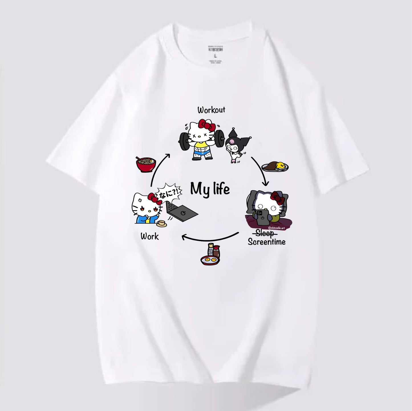 Hello Kitty My Life T-shirt (Pre-order)