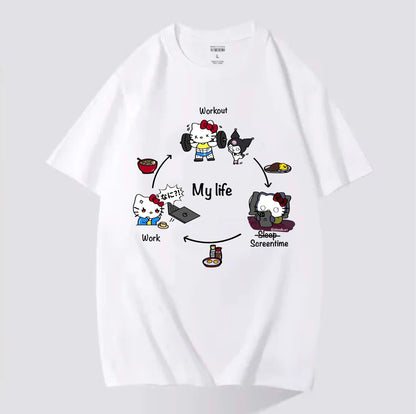 Hello Kitty My Life T-shirt (Pre-order)