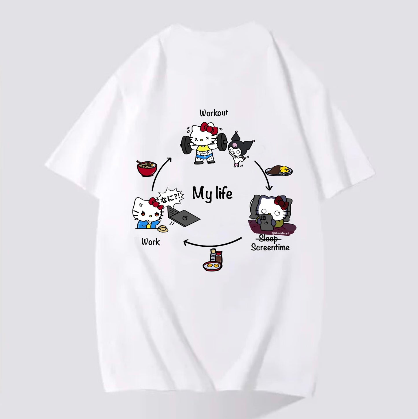 Hello Kitty My Life T-shirt (Pre-order)