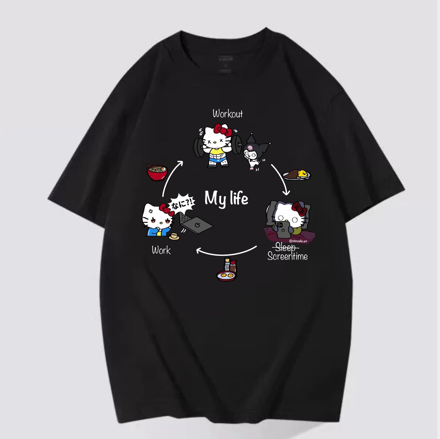 Hello Kitty My Life T-shirt (Pre-order)