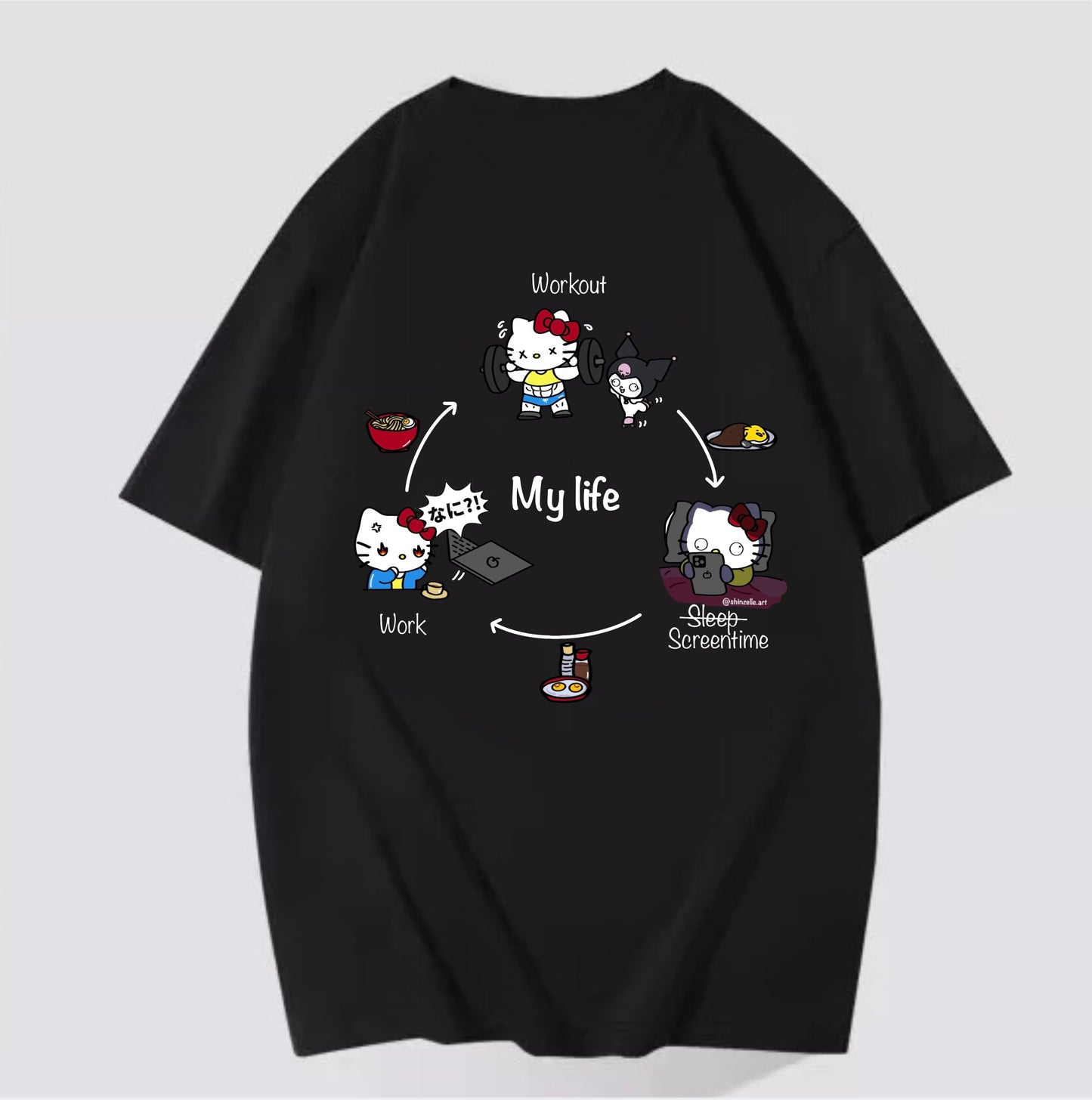 Hello Kitty My Life T-shirt (Pre-order)