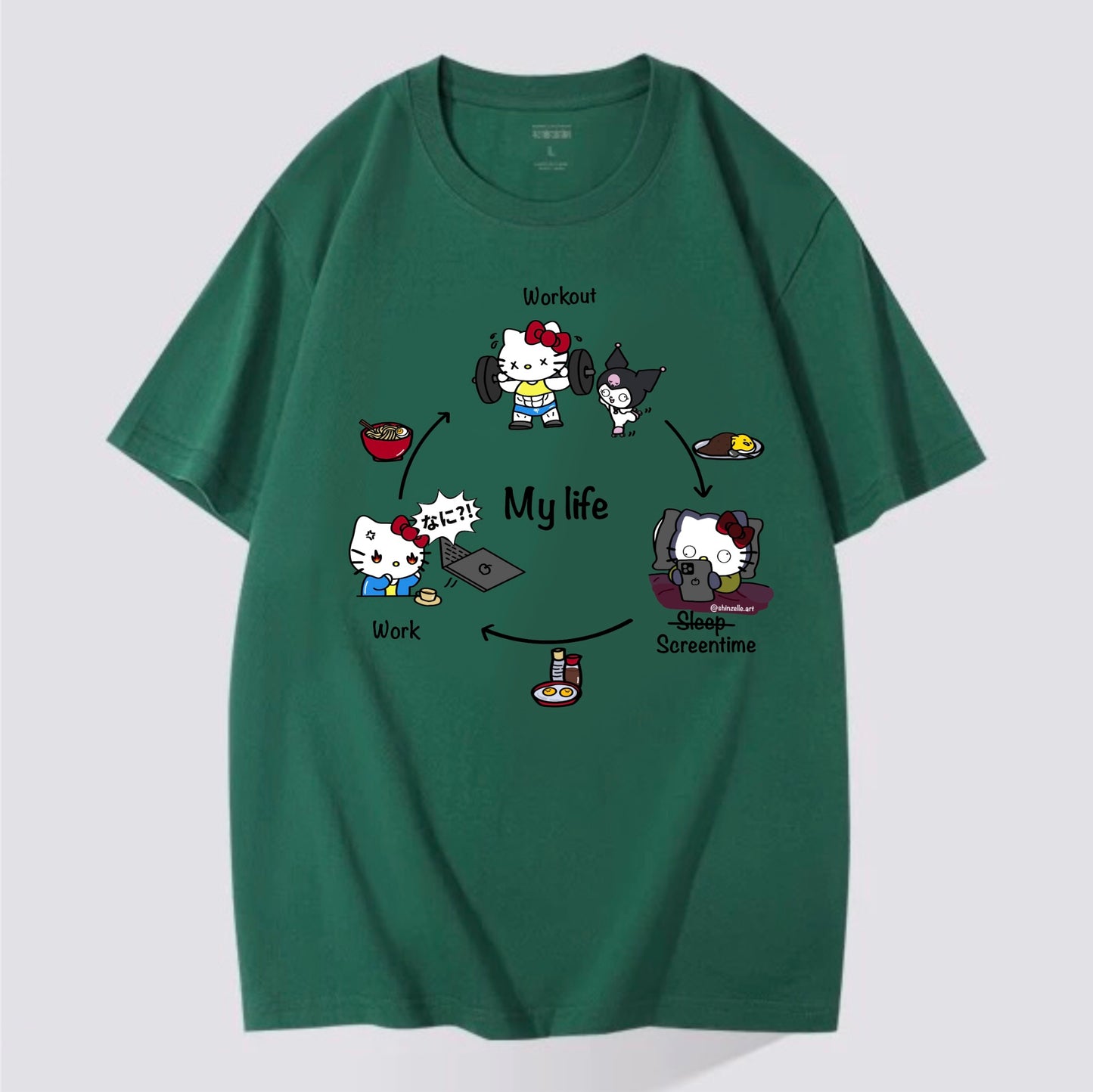 Hello Kitty My Life T-shirt (Pre-order)