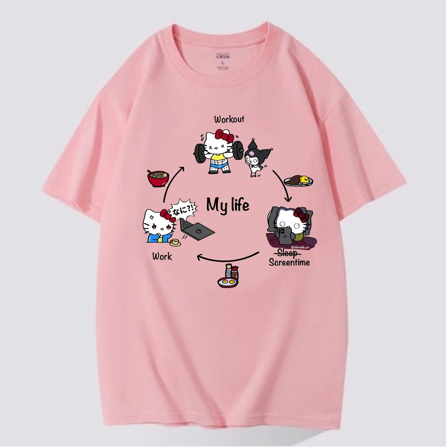 Hello Kitty My Life T-shirt (Pre-order)