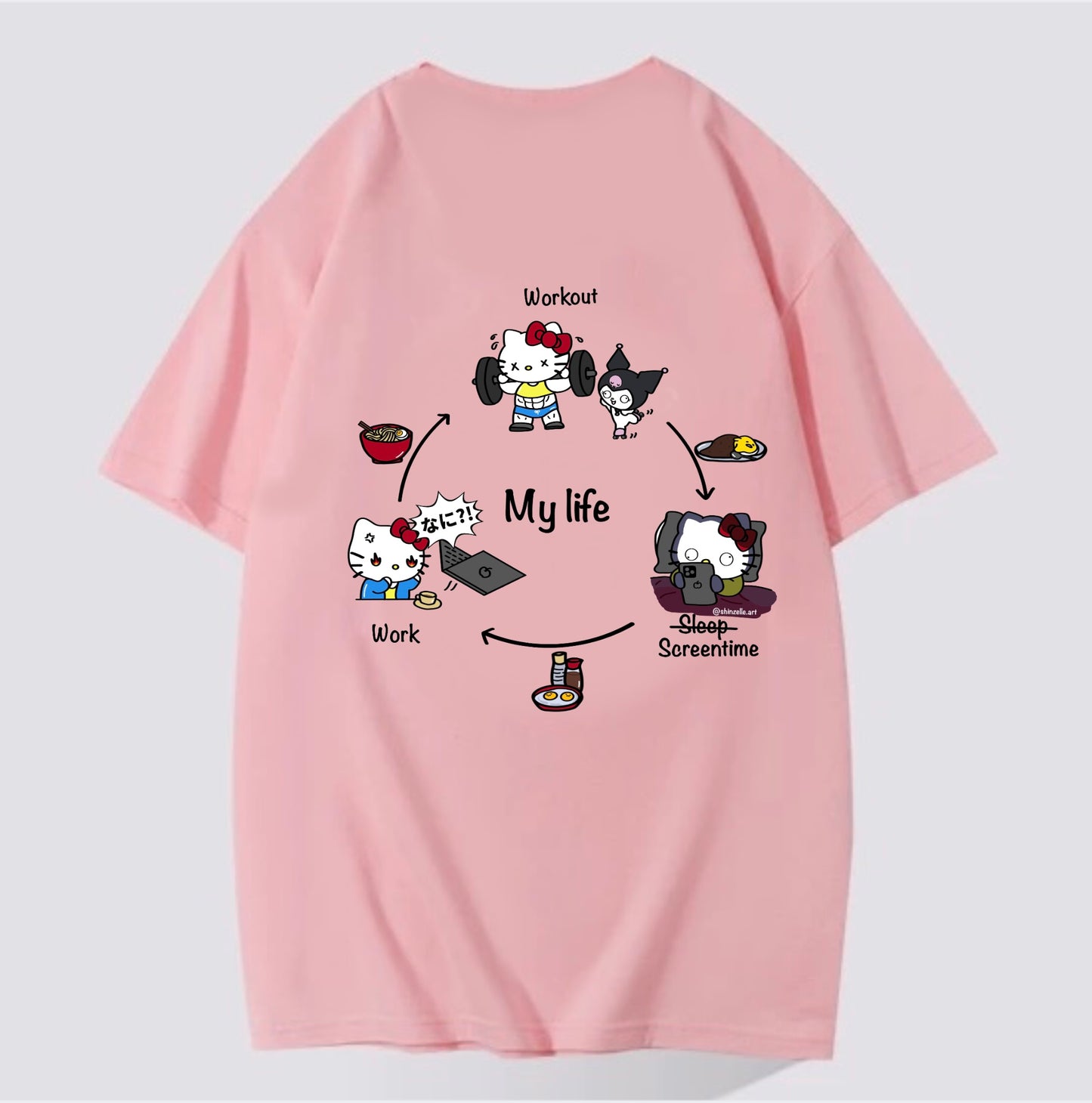 Hello Kitty My Life T-shirt (Pre-order)