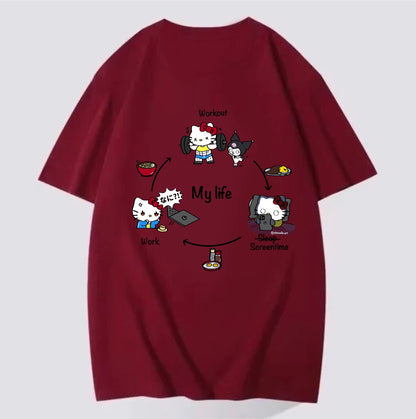 Hello Kitty My Life T-shirt (Pre-order)