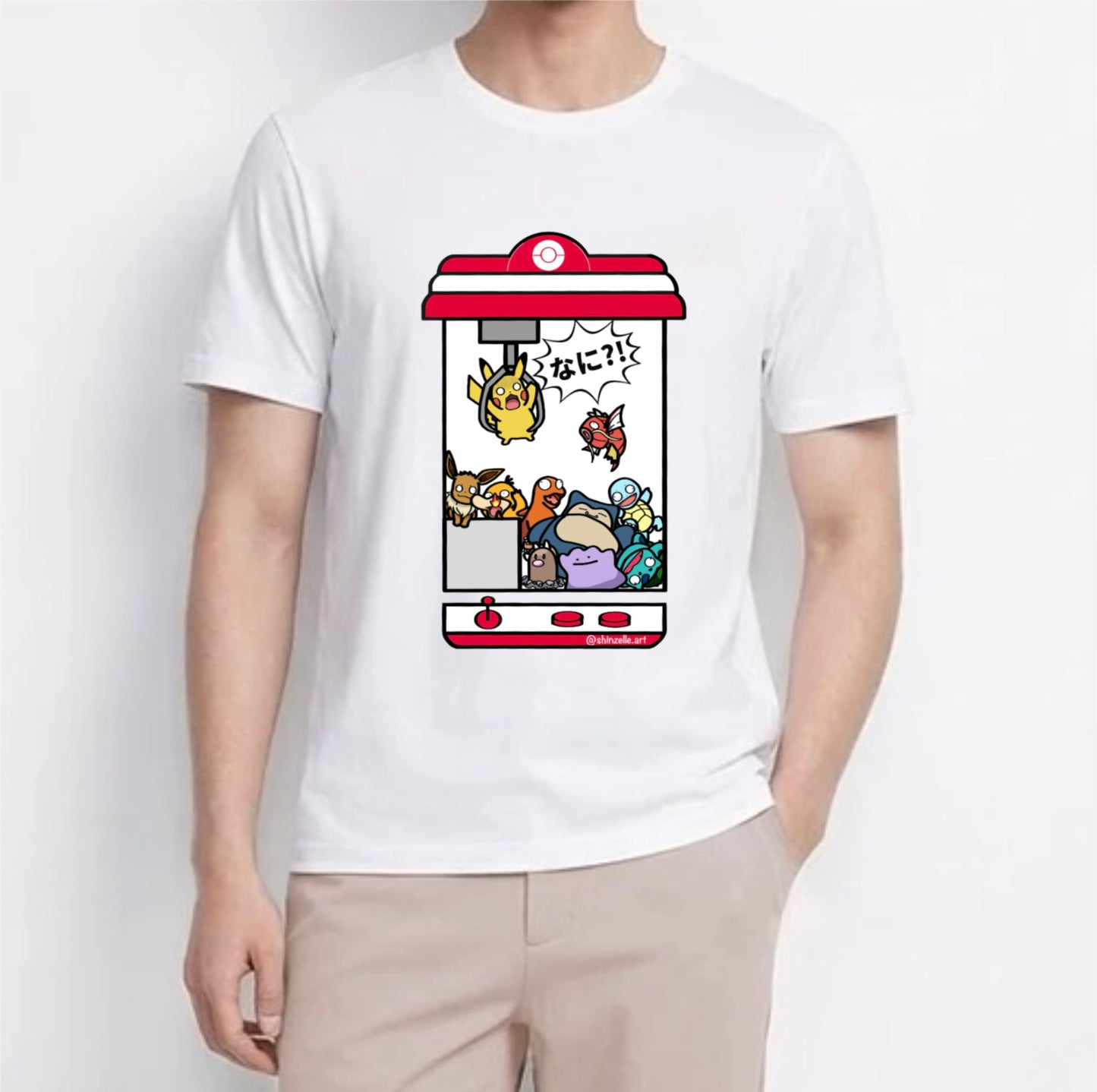 Pikachu Claw Machine T-shirt (Pre-order)