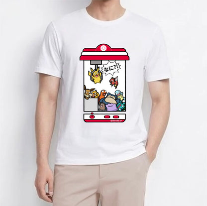 Pikachu Claw Machine T-shirt (Pre-order)