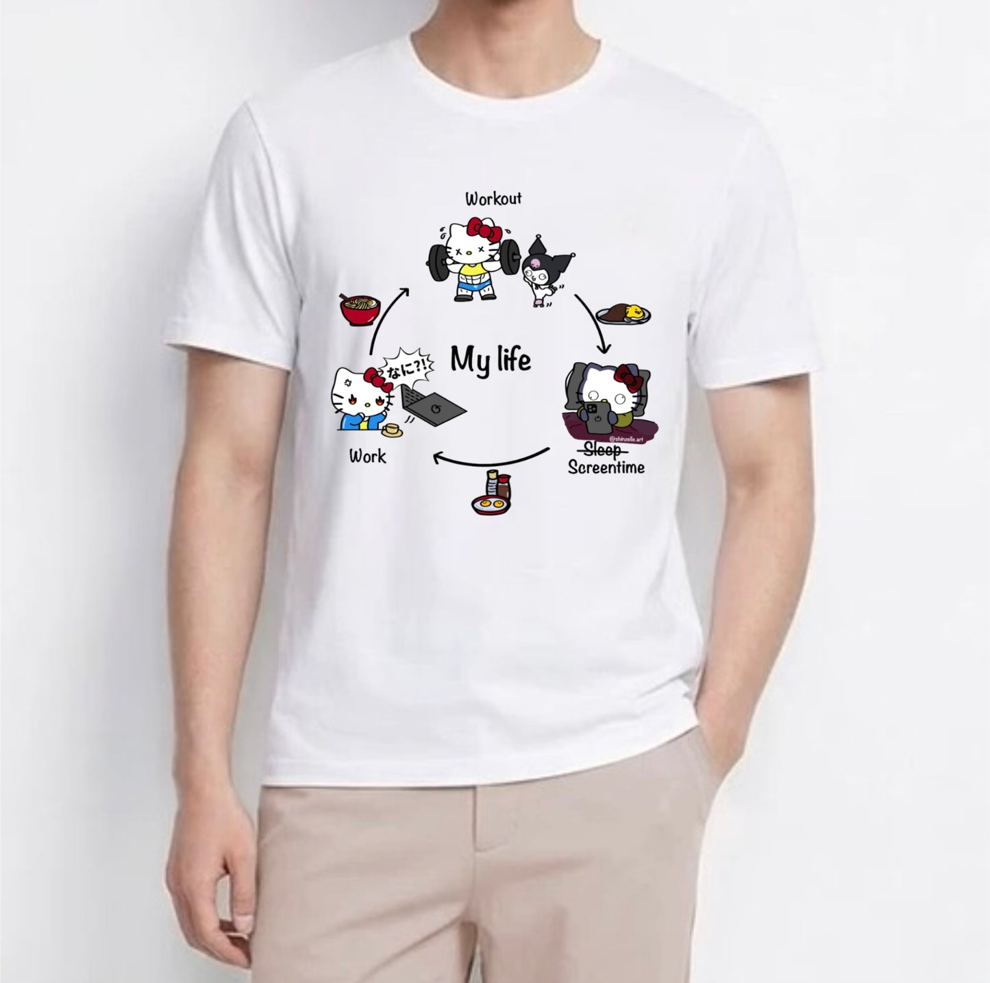Hello Kitty My Life T-shirt (Pre-order)