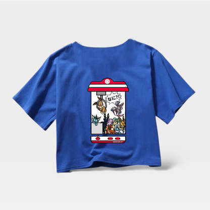 Eevee Claw Machine Crop Top (Pre-order)