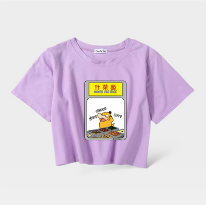 Psyduck Caifan Crop Top (Pre-order)