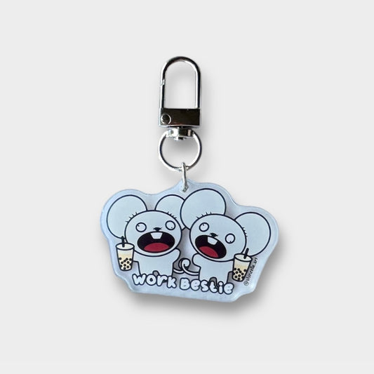 Tandemaus Work Bestie Keychain