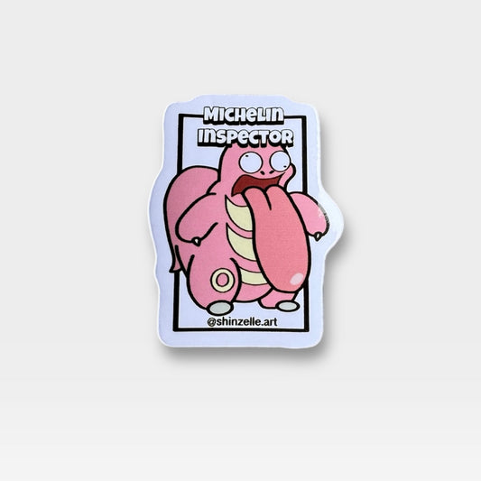 Lickitung Michelin Inspector Sticker