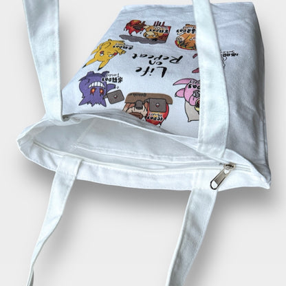 Pokemon Life On Repeat Tote Bag
